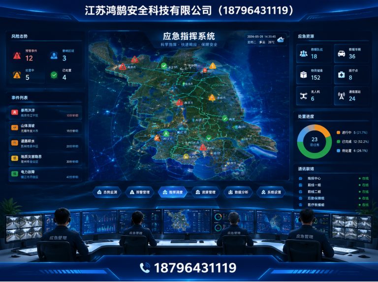 邢台消防通信指挥展示图